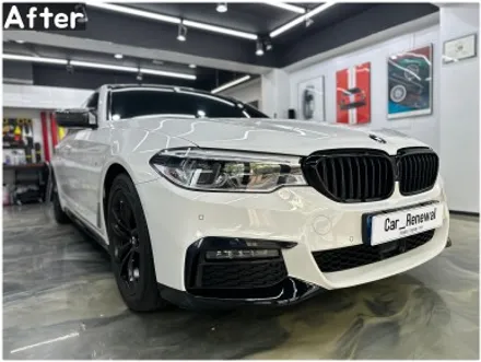 5시리즈 부분랩핑 / BMW 블랙엠블럼 / 관악구랩핑 / 서울 동작구