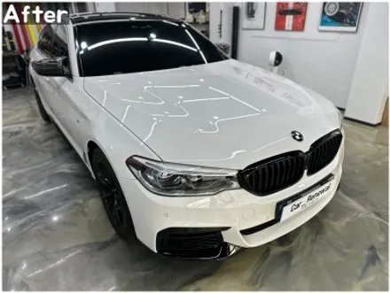 5시리즈 부분랩핑 / BMW 블랙엠블럼 / 관악구랩핑 / 서울 동작구