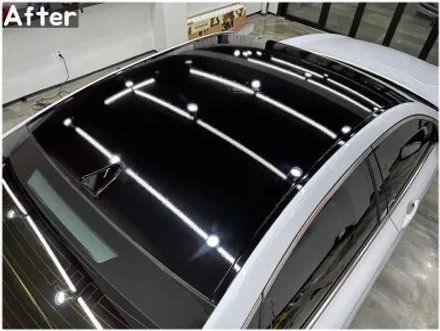 G80 루프스킨재시공 / 자동차지붕랩핑 / 서울 랩핑샵 / 서울 동작구