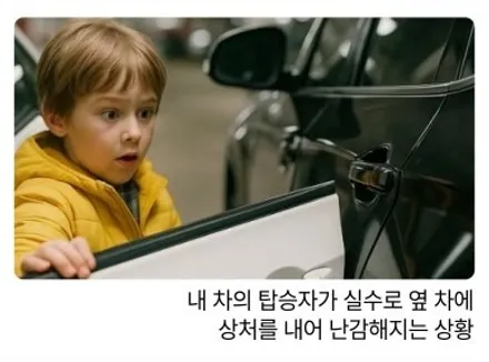 서울 동작구 팰리세이드 문콕방지도어가드｜가디언 네오가드 시공 후기 / 서울 동작