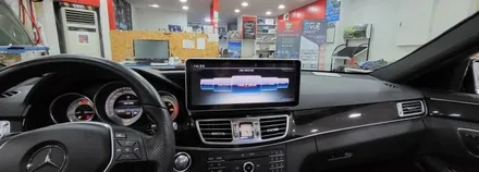 [분당벤츠전문점] 벤츠 E클래스 W212 E220 2016년식 안드로이드 M2C200플러스 네비게이션 국산 고해상도 12.3인치 모니터 교체 / 성남 분당구 정자동
