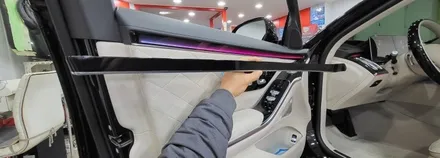 [분당벤츠전문점] 벤츠 S클래스 W223 S580  액티브엠비언트 시공 / 성남 분당구 정자동