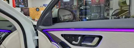 [분당벤츠전문점] 벤츠 S클래스 W223 S580 2022년식 독립적으로 사용하는 미디어장치(주행중 유튜브 넷플릭스 등등 시청됨) 부메스터 4D 전동트위터 교체 스타뷰S 탈거 주차 / 성남 분당구 정자동