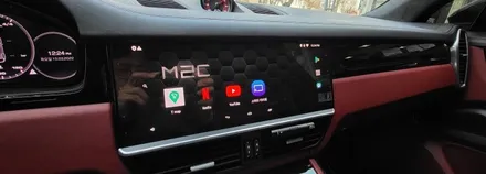 분당수입차전문점 카알터 포르쉐 카이엔 2021년식 PCM6.0 국산 안드로이드 M2C200플러스 네비게이션 매립 휴대용 무선 WiFi기기 설치(통신비무료) / 성남 분당구 정자동