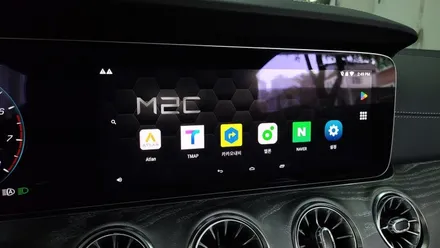 벤츠 E450쿠페 M2C200APLUS 안드로이드 아틀란네비게이션 USBAUX 4G LTE 라우터 / 성남 분당구 정자동