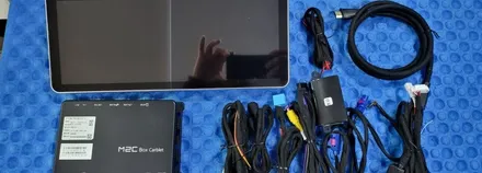 분당벤츠전문점 카알터 GLC X253 GLC300 M2C200PLUS 국산 12.3인치 모니터교체 AUX코딩 순정GPS연동 무선WiFi 중국산 올인원고장 탈거 작업후기 / 성남 분당구 정자동