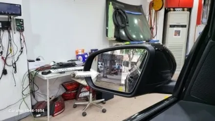 벤츠 2022 GLC43 AMG X253 부메스터 4D전동트위터 송풍구엠비언트 부메스터미드레인지 커버교체 옵틱글래스 광각 사이드미러교체 / 성남 분당구 정자동
