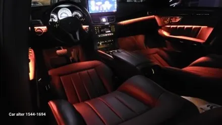 [ 벤츠 전문 카알터 ] 2014 W212 E300 순정 12색 엠비언트 교체 광량업 M2C200APLUS AUX코딩 - 분당 판교 용인 죽전 광주 광교 수지 죽전 안양 안산 / 성남 분당구 정자동