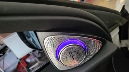 벤츠 W213 E300 순정 엠비언트 수리후 전동트위터 송풍구 엠비언트 교체 / 성남 분당구 정자동