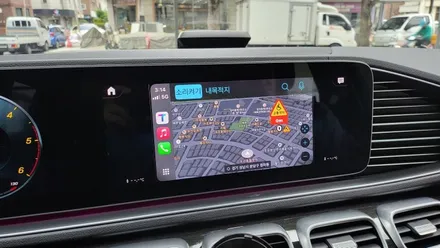 벤츠 W167 GLE400d 광각미러 교체 및 안드로이드올인원 무선 카플레이 안드로이드오토 A100 Android13 / 성남 분당구 정자동