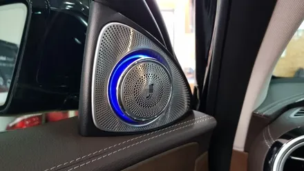 [분당 벤츠 전문점] 벤츠 W213 2019년식 E클래스 E300 부메스터 3D전동 트위터 설치 작업 ★64색 멀티컬러 최상품 무상보증 1년 / 성남 분당구 정자동