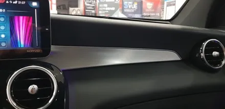 [분당벤츠전문점] 벤츠 GLC X253 GLC220쿠페 신차패키지 전동트위터엠비언트 전면+리어송풍구엠비언트 대쉬보드 등받이 미드레인지엠비언트 풀셋트 아이나비 QXD5000 / 성남 분당구 정자동