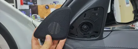 [분당벤츠전문점] 벤츠 S클래스 W223 S580 2022년식 독립적으로 사용하는 미디어장치(주행중 유튜브 넷플릭스 등등 시청됨) 부메스터 4D 전동트위터 교체 스타뷰S 탈거 주차 / 성남 분당구 정자동