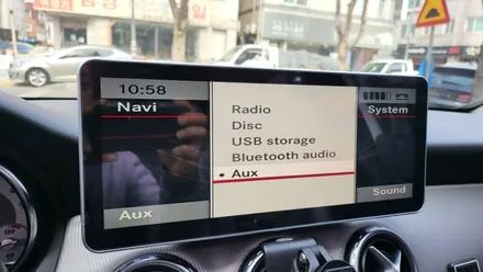 분당벤츠전문 카알터 GLA X156 GLA200 국산 12.3 모니터교체 안드로이드 네비게이션 M2C200PLUS AUX코딩 NTG-4500AB 고장교체 / 성남 분당구 정자동
