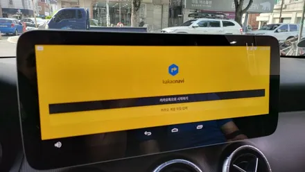 벤츠 CLA200 국산 안드로이드 모니터교체 M2C200APLUS 4G 무선 LTE / 성남 분당구 정자동