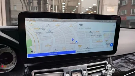 분당 벤츠전문점 카알터 E클래스 HD후방카메라교체 국산 모니터교체 안드로이드올인원 NV700 내비게이션교체 카플레이 안드로이드오토 / 성남 분당구 정자동
