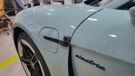 포르쉐 타이칸 블랙박스 전문 장착점 4채널 QXD mega2 커넥티드 에코파워팩 S20 LCD 가정용 충전기 / 성남 분당구 정자동