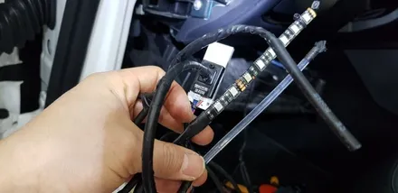 [분당벤츠전문점] 벤츠 W218 CLS350 순정 12색 엠비언트 M2C200플러스 GPS 파크라케이블 국산 12.3인치 모니터 교체 이지억세스 워크인 / 성남 분당구 정자동