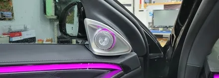 [분당벤츠전문점] 벤츠 S클래스 W223 S400d 2021년식 부메스터 4D 전동트위터 교체 / 성남 분당구 정자동