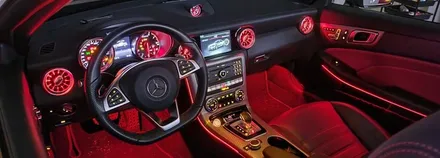 분당벤츠전문점 카알터 SLC R172 SLC43 AMG 순정 12색 엠비언트교체 순정 12색 송풍구 엠비언트 교체 / 성남 분당구 정자동