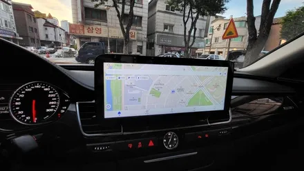 아우디 A8 국산국산!! 안드로이드 모니터교체 KC인증  안드로이드11 NV700 내비게이션교체 하이패스매립 / 성남 분당구 정자동