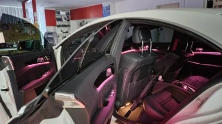 벤츠 W218 CLS400 순정 엠비언트 업그레이드 광량업 색상추가 멀티컬러 / 성남 분당구 정자동