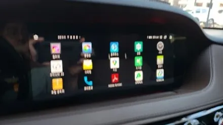 벤츠 W222 S350d 터치 내비게이션 NV700 안드로이드 3D 전동트위터 송풍구엠비언트 풀셋트 1인시공 / 성남 분당구 정자동