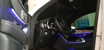 [분당 벤츠 전문점] X253 GLC 220d 쿠페 순정 3색 엠비언트를 순정 64색 멀티컬러 적용 光량 5배 UPUP~~ 순정방식 그대로~~ 변경 작업 / 성남 분당구 정자동
