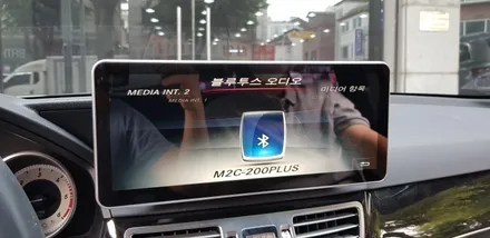[분당벤츠전문점] 벤츠 E클래스 W212 E220 2015년식 현대모비스 NTG-4500CE 순정모니터 고장 탈거 M2C200플러스 안드로이드 네비게이션 국산 고해상도 12.3인치 / 성남 분당구 정자동
