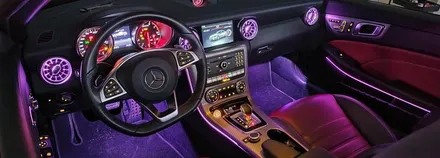 분당벤츠전문점 카알터 SLC R172 SLC43 AMG 순정 12색 엠비언트교체 순정 12색 송풍구 엠비언트 교체 / 성남 분당구 정자동