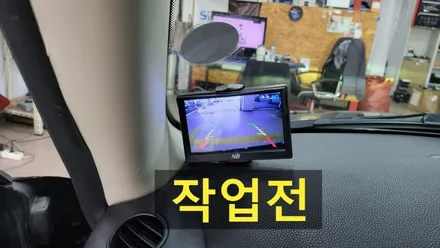 미니 쿠퍼S 애플 무선카플레이 무선안드로이드오토 거치대 후방카메라 모니터 탈거 블랙박스 불량시공 고장 교체 / 성남 분당구 정자동