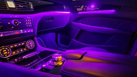 벤츠 W218 CLS400 순정 엠비언트 업그레이드 광량업 색상추가 멀티컬러 / 성남 분당구 정자동