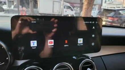 벤츠 W205 C350e 안드로이드 내비게이션 NV700 AUX코딩 하이패스매립 / 성남 분당구 정자동