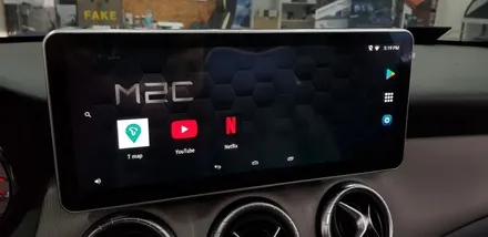 [분당벤츠전문점] 벤츠 W117 CLA200 M2C200플러스 국산 12.3인치 모니터교체 AUX코딩 / 성남 분당구 정자동