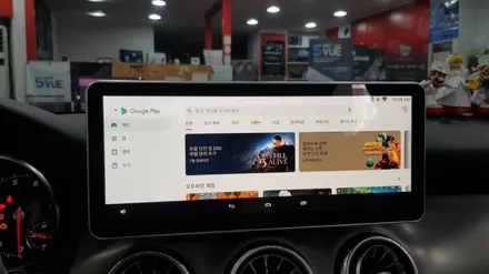[분당벤츠전문점] 벤츠 CLA W117 CLA220 2017년식 안드로이드 M2C200플러스 네비게이션 국산 고해상도 12.3인치 모니터교체 / 성남 분당구 정자동