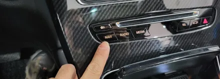 [분당벤츠전문점] 벤츠 GLC X253 GLC220 2016년식 M2C200A 탈거 순정 모니터 탈거 국산 고해상도 12.3인치 모니터교체 국산 안드로이드 M2C200플러스 순정 / 성남 분당구 정자동