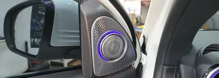 분당벤츠전문점 카알터 GLA H247 GLA250 부메스터 3D전동 트위터 설치 리어송풍구 엠비언트리어송풍구 교체 / 성남 분당구 정자동