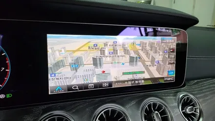 벤츠 E450쿠페 M2C200APLUS 안드로이드 아틀란네비게이션 USBAUX 4G LTE 라우터 / 성남 분당구 정자동
