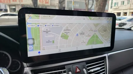 벤츠 E300  중국산 안드로이드올인원 고장 국산국산 와이드모니터 안드로이드 11 KC인증 NV700 아틀란V5 내비게이션 / 성남 분당구 정자동