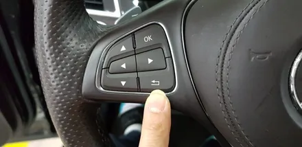 [분당벤츠전문점] 벤츠 GLS클래스 X166 GLS500 국산 안드로이드 카블릿M2C200 셋탑 네비게이션 매립+무선공유기 설치+국산 USB AUX+순정 리어모니터 연동 / 성남 분당구 정자동