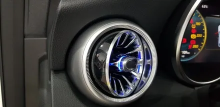 [분당벤츠전문점] 벤츠 X253 GLC300e 쿠페 부메스터3D 전동트위터 교체 전면 송풍구 엠비언트 교체 / 성남 분당구 정자동
