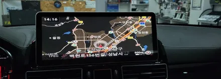 분당 벤츠 전문점 카알터 GLE GLE63 AMG 국산 12.3인치 모니터 교체 카플레이 안드로이드오토 안드로이드 M2C200PLUS교체 휴대용 무선 WiFi기기 설치 국산 USB / 성남 분당구 정자동