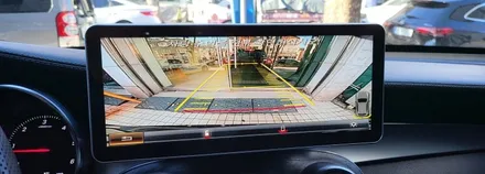 분당벤츠전문점 카알터 GLC X253 GLC220d 중국산 안드로이드 올인원고장 탈거 M2C200플러스 국산 12.3인치 모니터교체 순정GPS연동 작업후기 / 성남 분당구 정자동