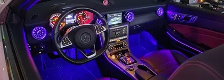 분당벤츠전문점 카알터 SLC R172 SLC43 AMG 순정 12색 엠비언트교체 순정 12색 송풍구 엠비언트 교체 / 성남 분당구 정자동