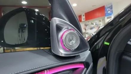 분당 벤츠전문 카알터 W223 S400d 액티브엠비엄트 4d전동트위터 옵틱글래스 광각사이드미러 교체 레트로핏 1인시공 / 성남 분당구 정자동