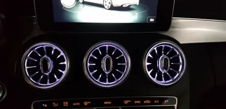 [분당 벤츠 전문점] 벤츠 C205 C200쿠페 순정급 전면 송풍구 엠비언트 교체 작업 / 성남 분당구 정자동