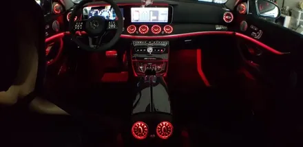 [분당벤츠전문점] 벤츠 W213 E300 전면 송풍구엠비언트  리어 송풍구엠비언트 / 성남 분당구 정자동