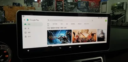 [분당벤츠전문점] 벤츠 E클래스 W212 E350 2016년식 안드로이드 M2C200플러스 네비게이션 국산 고해상도 12.3인치 와이드 모니터 교체 / 성남 분당구 정자동