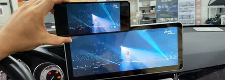 [분당벤츠전문점] 벤츠 E클래스 W212 E220 2016년식 안드로이드 M2C200플러스 네비게이션 국산 고해상도 12.3인치 모니터 교체 / 성남 분당구 정자동