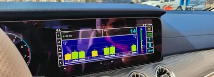 분당벤츠전문점 카알터 A238 E클래스 E450 카브리올레 2022년식 국산 안드로이드 카블릿 M2C200플러스 순정GPS연동 파크라케이블 국산USB AUX 휴대용 무선 WiFi기 / 성남 분당구 정자동